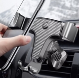 Giá đỡ điện thoại cài cửa gió điều hoà V8 chất liệu nhựa ABS cứng cáp cao cấp, có thể xoay 360 độ
