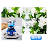 Gấu Sáp Thơm Đính Đá LUCKEY BER Ngồi Mang Hương Thơm Tự Nhiên Trang Trí Taplo