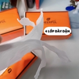 Giấy ăn cao cấp CHEERFUL nội địa Trung 155*175mm, khăn giấy 1 túi có 360 tờ siêu dai chất liệu bột gỗ nguyên sinh không bụi vụn