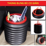 Thùng rác lò xo co giãn 4L mini