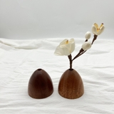 Bình Mộc Liên Hoa Trang Trí Tượng Phật - Trụ Gỗ Mộc Liên Hoa Decor Tượng Phật Tinh Dầu Thơm Cao Cấp