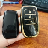 (TPU) Ốp khóa mạ nhựa dẻo silicon hãng xe TOYOTA