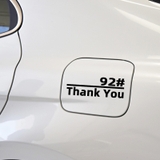 Tem Decal Dán Nắp Bình Xăng Ô Tô