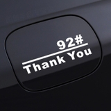 Tem Decal Dán Nắp Bình Xăng Ô Tô