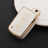 (TPU) Ốp khóa mạ nhựa dẻo silicon hãng xe TOYOTA