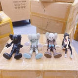 Mô hình nhân vật Búp Bê KAWS trang trí xe hơi Mini 10cm Nhiều Màu Sắc Dùng Trang Trí