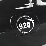 Tem Decal Dán Nắp Bình Xăng Ô Tô