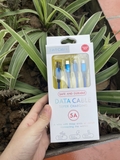 Dây sạc 3 đầu 5A ( Bạc, Đỏ, Đen, Xanh, Vàng )