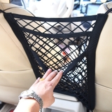 Túi Lưới Đựng Khăn Giấy 3 Tầng  dạng treo Co Giãn Tốt Nhiều Ngăn Gắn Ghế Ngồi Xe Hơi Bảo Vệ An Toàn Cho Bé