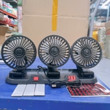 (Bộ 2 quạt) Quạt đôi mini cắm cổng USB 12V tặng kèm sáp thơm