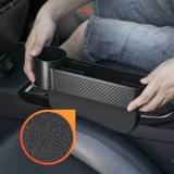 Khay Cốc Để Đồ Khe Ghế Vân Carbon - Nhựa ABS cao cấp