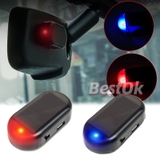 Đèn LED Báo Động 12V Cổng USB Chống Trộm Sử Dụng Năng Lượng Mặt Trời