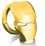 Nắp Dán Bảo Vệ Nút Bấm Khởi Động Start/Stop Engine Cho Xe Hơi, Ô Tô Bằng Kim Loại Hình Iron Man Độc Đáo