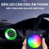 Đèn led tròn FASHION cảm ứng âm thanh cắm cổng USB