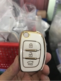 (TPU) Ốp khóa mạ nhựa xe Hyundai