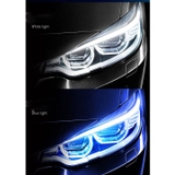 Bộ 2 LED mí Ô tô tích hợp xi nhan nháy đuổi dài 60cm