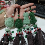 Khánh ngọc treo xe trang trí ô tô - khánh ngọc di lặc quan âm may mắn