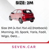 Bạt phủ toàn xe 3 lớp dập nhôm size