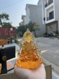 (17 mẫu ) Tượng phật bà Quan âm lưu ly trang trí taplo xe hơi