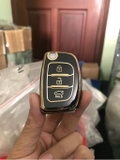(TPU) Ốp khóa mạ nhựa xe Hyundai
