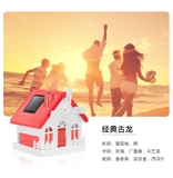 Nước hoa ô tô mô hình ngôi nhà MY HOME có cánh quạt xoay bằng nlmt dung tích 40ml