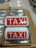 Mào TAXI đế nam châm có đèn size nhỏ 28cm