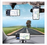 (kẹp cam) Giá đỡ kẹp điện thoại vô lăng,taplo xoay 360 độ