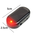 Đèn LED Báo Động 12V Cổng USB Chống Trộm Sử Dụng Năng Lượng Mặt Trời