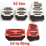 Ốp Bọc Chân Ga Chân Phanh Cho Ô Tô
