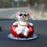 Chó PITBULL Để Taplo Xe Ô Tô , Bàn Làm Việc , Văn Phòng - Phụ Kiện Trang Trí Taplo Xe Hơi Chó Bull Cool Ngầu
