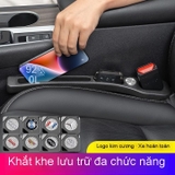 1 Miếng chặn khe ghế gắn logo đính đá kim cương