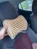 Gối tựa cổ ô tô hạt gỗ