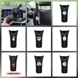 Cốc đựng ô đen trơn - thùng rác mini treo sau ghế