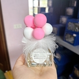 Bình bóng xốp cổ lông vũ