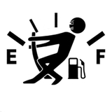 Tem Decal Dán Nắp Bình Xăng Ô Tô