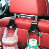 (2 màu) Móc treo đồ đôi 2in1