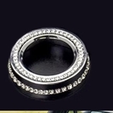 Đính đá nội thất xe Kia Sportage chất liệu đá cao cấp Swarovski, mạ viền crom sang trọng