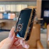 (TPU) ốp khóa mạ nhựa xe Mazda