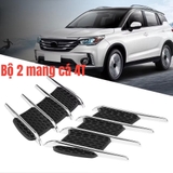 Bộ 2 mang cá 4T dán sườn giả hốc gió trang trí ô tô