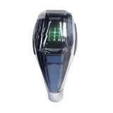 Tay Nắm Cần Số Pha Lê - Kính 5D - Đèn Led Đổi Màu - Logo Riêng Cho Dòng Xe Số Tự Động Chân Ren