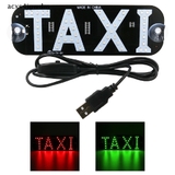Mào taxi dạng led mỏng - chế độ chuyển đổi 2 màu