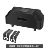 HSG03 Hộp Đựng Đồ Treo Ghế Ô Tô Da PU Đa Năng Có Khay Để Cốc, Giá Để Điện Thoại, Hộp Đựng Giấy, Móc Treo Đồ