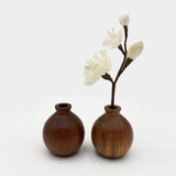 Bình Mộc Liên Hoa Trang Trí Tượng Phật - Trụ Gỗ Mộc Liên Hoa Decor Tượng Phật Tinh Dầu Thơm Cao Cấp