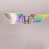 Tem Decal Phản Quang Cánh Thiên Thần Logo Hãng Xe Dán Trang Trí Theo Logo Xe Ô Tô