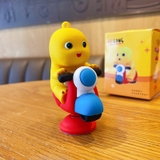 Mô hình thú nhún lò xo Rồng sữa dễ thương gắn xe máy, mũ bảo hiểm, phụ kiện xe Ráp ngộ nghĩnh, đáng yêu, quà tặng
