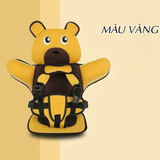 (KH) 🚗 Đai ghế ngồi ô tô an toàn cho bé – 14 màu | Đệm êm – thoáng khí – bảo vệ toàn diện - DG08