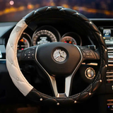 Bọc vô lăng Hoa Trà Da