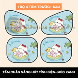 Rèm che nắng nam châm tự dán hoạt hình dễ thương