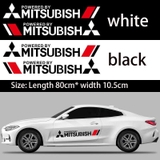 Bộ 02 Tem Dán Sườn Có Logo Hãng Xe Ô Tô, Decal Sticker Dán Xe Hơi Phong Cách Thể Thao Cá Tính