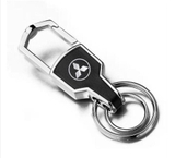 Móc khóa da có logo hãng - MKD